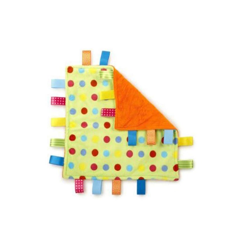 G-Tree Baby Tag Soft Touch Plush Colourful Comfortable Tag Blanket, Security Blanket Gift for Baby, Toddler, Child - Image 2